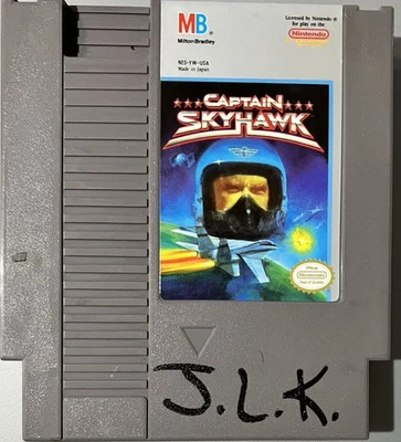 Captain Skyhawk Nintendo NES Cartridge Only Tested and Working - Image 1 of 2