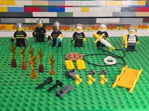 Lego City Feuerwehr Minifiguren Konvolut - Bild 1 von 6