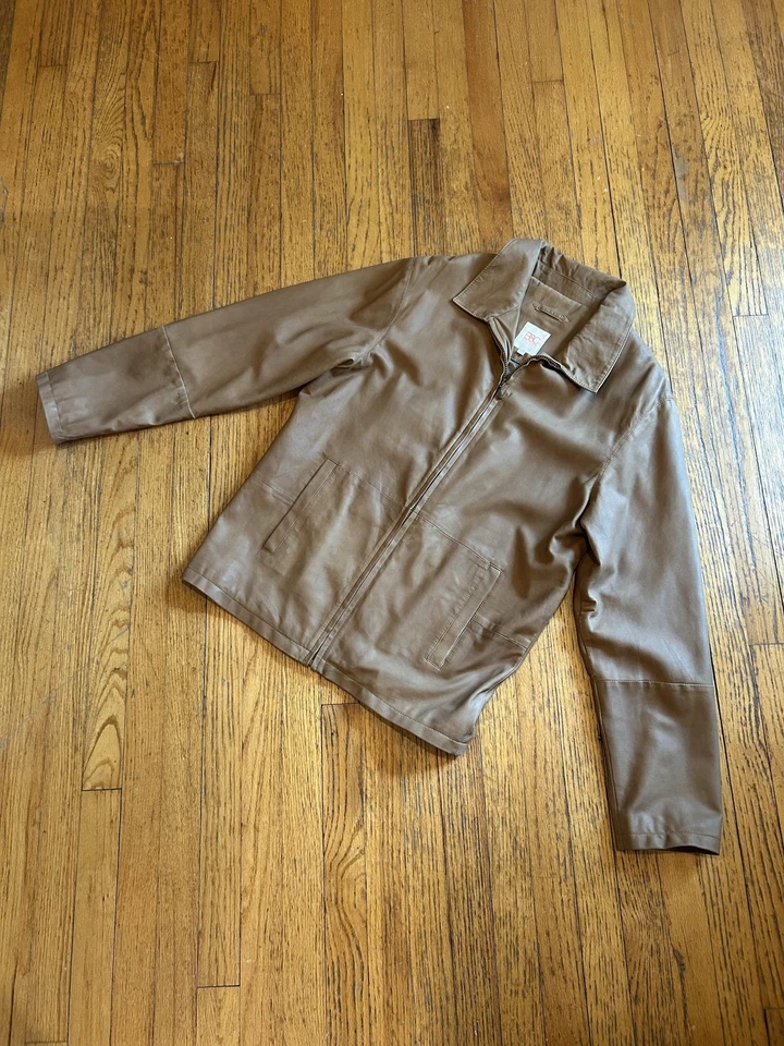 Chaqueta Bod & Christensen Breeze para Hombres 40 Cremallera Completa Cuero Prendas exteriores Abrigo Foto 1 de 4