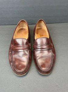 Allen Edmonds Bergamo 49070 Braun Leder Halbschuhe Made in Italy 10,5 EE Vintage - Bild 1 von 10