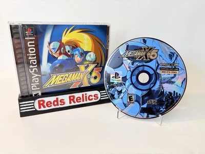 Mega Man X5 (Sony PlayStation 1, PS1) Complete CIB Very Good + Warranty - Image 1 of 4