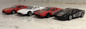 RARE Vintage Matchbox Hot Wheels 1986 Ferrari Testarossa Collection 1:64 (4 Lot) - Picture 1 of 9