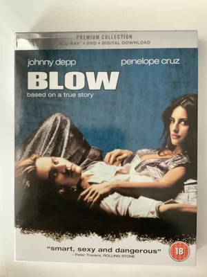 Blow 2001 (Blu-Ray/DVD 2017) HMV Premium Collection - 2 Discs - Johnny Depp - Image 1 of 4