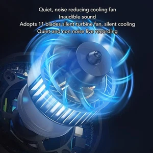 Camera Cooling Fan Silent High Efficiency Thermal Conductivity Digital Tempe NEW - Afbeelding 1 van 12