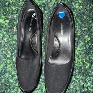 Zapatos de cuña Naturalizer para mujer negros sin cordones talla 8,5 - Imagen 1 de 8