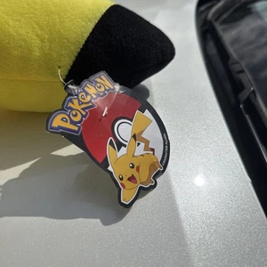 Cojín con forma de cabeza de almohada Pikachu muñeca de peluche juguete fábrica Pokémon mejillas brillantes - Imagen 1 de 8