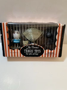 TIM BURTON'S TRAGIC TOYS for Girls and Boys Nails In Eyes Oyster Boy Junk NEW - Picture 1 of 8