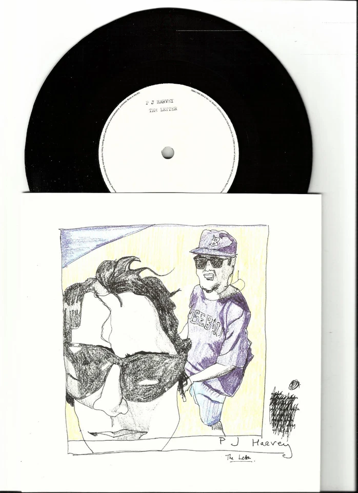 PJ HARVEY The Letter w/ UNRELEASED TRK LIMITED NEW UK 7 Inch vinyl 45 USA seller - Image 1 of 1