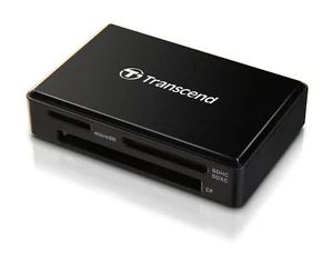 Transcend RDF8 USB3.1 Gen 1 All-In-One Multi Card Reader Black - Picture 1 of 2