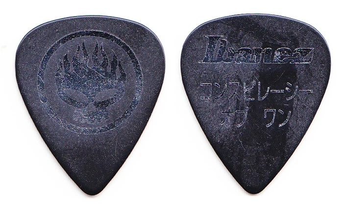 Offspring Black Ibanez Guitar Pick - 2001 Japan Tour - Image 1 of 1