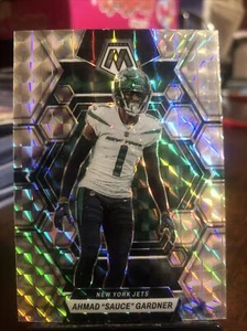 Ahmad “Sauce” Gardner 2023 Panini Mosaic #78 Silver Mosaic Prizm New York Jets - Picture 1 of 2