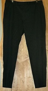 NWT Kenneth Cole New York Men's Precision Fit BLACK Dress Pants Trousers 40W 32L - Picture 1 of 4