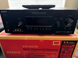 SONY STR-DG720 - 7.1 CH HDMI HOME THEATER SURROUND SOUND RECEIVER STEREO SYSTEM - Picture 1 of 4