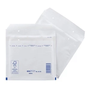 aroFOL® CLASSIC Luftpolsterversandtaschen für CD´s weiß - 100 Stück - Bild 1 von 1