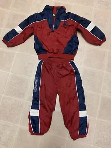 STARTER Athletic Play Windbreaker Outfit Jacke Mantel & passende Hose 2T 👣kh1j9 - Bild 1 von 10