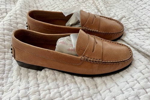 Mocassini da donna Tod’s in pelle marrone chiaro taglia UK 3 EU 36