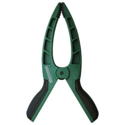 3" Jaw Needle Nose Spring Clamp with Soft Touch Non-Marring Pads, 17 lbs. Force - Image 1 of 4