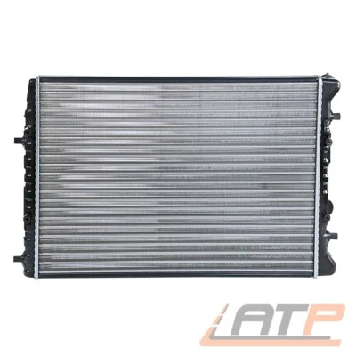 KÜHLER WASSERKÜHLER FÜR VW POLO 9N SEAT IBIZA 3 SKODA FABIA NUR MIT KLIMA - Bild 1 von 4