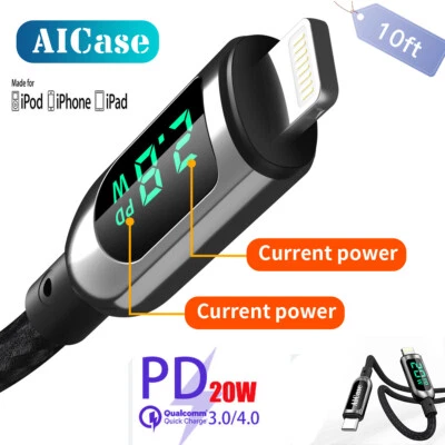 iPhone Charger Cable USB C Fast Charging Type C Cord For iPhone 14 13 12 11 ProX - Image 1 of 4