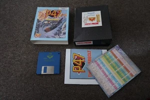 P47 Thunderbolt By Firebird ~ Original Boxed Amiga Game VGC - Afbeelding 1 van 9