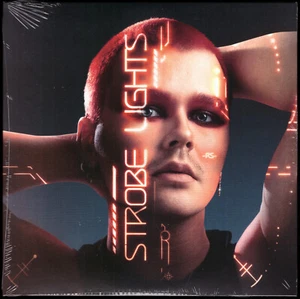 Eurovision 2025 Belgien rote Sebastian Stroboskoplichter 7" rotes Vinyl - Bild 1 von 2