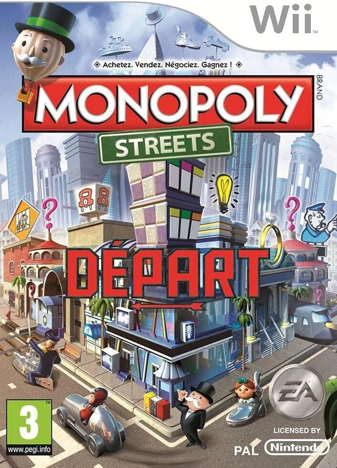 MONOPOLY STREETS / NINTENDO Wii / EXCELLENT ETAT / VERSION FRANÇAISE - Photo 1/1