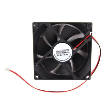 For TONON TD9025XS 12V 0.08A 9CM 92*25MM Refrigerator Silent Cooling Fan 2pin - Image 1 of 3