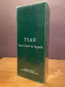 TSAR By Van Cleef & Arpels Men 3.3 Oz / 100 ML EDT Spray New in Sealed Box RARE - Picture 1 of 18