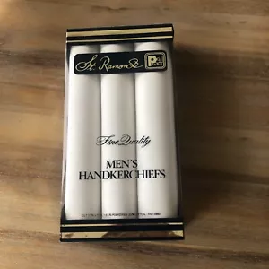St. RamonSe Fine Quality Men's Handkerchiefs - READ DESCRIPTION BELOW - Picture 1 of 4