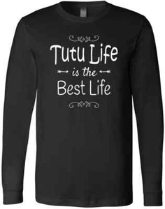 Tutu Life Is The Best Life Tutu For Hawaii Hawaiian Grandmother Tutu T-Shirt - Picture 1 of 3