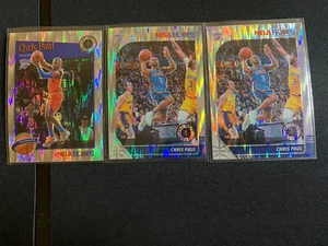 Chris Paul Premium Nba Hoops lot(3) Trubute + flash prizm - Picture 1 of 2