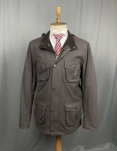 Barbour Corbridge Men's Brown Multipocket Utility Waxed Jacket Size 2XL - Bild 1 von 15