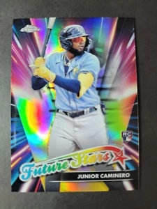 Junior Caminero 2024 Topps Chrome Update Baseball RC Future Stars Rookie - Picture 1 of 2