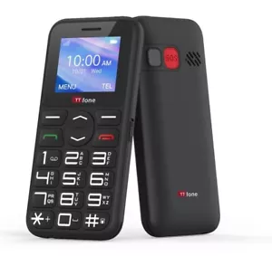 14day - TTfone TT190 Big Button Basic Senior Unlocked SOS Emergency Mobile Phone - Picture 1 of 12