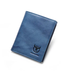 Fashion cowhide men's wallet RFID anti-theft large capacity travel card holder - Picture 1 of 17