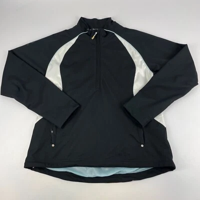 Pullover cortavientos Sunice Golf para mujer talla L Typhoon 1/2 cremallera negro *Leer Foto 1 de 4