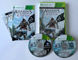 Assassin's Creed IV Black Flag Special Edition 2013 Xbox 360 Game CIB tested - Picture 1 of 7