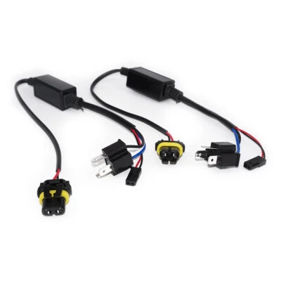2Pcs Relay Wiring Fit for H4 Hi/Lo HID Bi-Xenon Kit Harness Controller DC 12V zw - Image 1 of 3