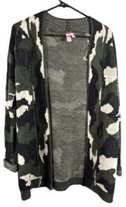 Maglione donna aperto Dolled Up XS mimetico usato - Foto 1 di 6