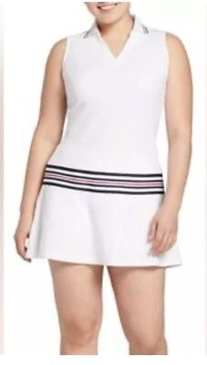 Women's Walter Hagen Golf Dress XL White Sleeveless - Изображение 1 из 4