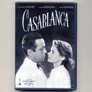 Casablanca 1942 PG movie, new 2012 edition DVD, Humphrey Bogart, Ingrid Bergman - Picture 1 of 6