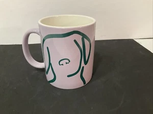 Dog Person 15oz Stoneware Mug Sketch Silhouett The Color Purple Dog Lover Gift - Picture 1 of 4