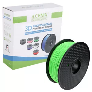 ACENIX? 3D Filament PLA for 3D Printing,1.75mm 1 KG Spool Cyan Palegreen - Picture 1 of 12