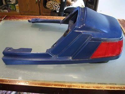 1982 Yamaha 750 Seca XJ750 Tailpiece Tail Piece Seat Cowl Tail Lpainted bluight  Foto 1 de 4