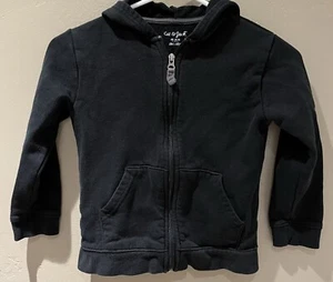 Cat And Jack Zippered Hoodie Sweatshirt Size Kids XS (4/5) - Picture 1 of 4