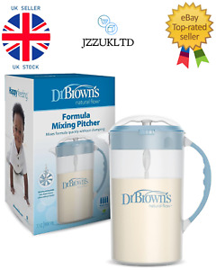Dr. Brown's Baby Formula Mixing Pitcher with Adjustable Stopper - 32 oz