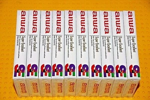 AIWA SE SUPER ECCELLENTE 60 TIPO I SCATOLA DA 10 CASSETTE (SIGILLATE) - Foto 1 di 3