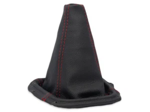 PARA SUBARU LEGACY III 3 1999-2003 CUERO FUNDA PALANCA DE CAMBIO COSTURAS ROJO - Imagen 1 de 5