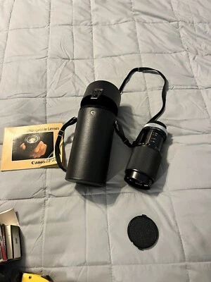 Vivitar 75-205mm f/3.8 Manual Focus Macro Zoom Camera Lens with case Canon FD - Image 1 of 4