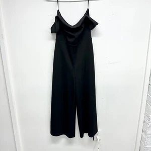 LOVERS + FRIENDS Jumpsuit Women Size Small Off Shoulder Wide Leg Flared NEW - Picture 1 of 4